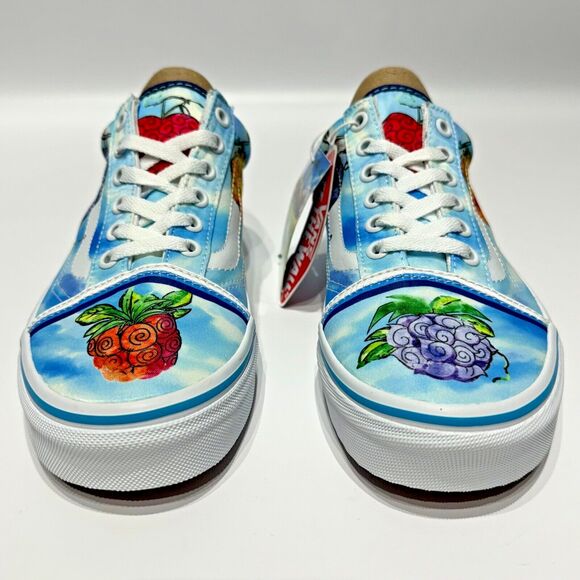 NWOB Vans Old Skool One Piece Devil Fruit Sneakers Women's Size 9  Men's 7.5 - Picture 3 of 10